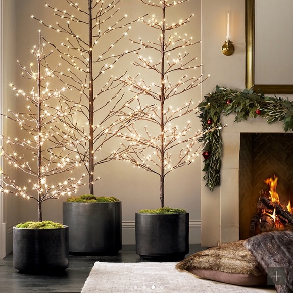 Restoration Hardware starlit tree 2' in bark - Picture 4 of 9